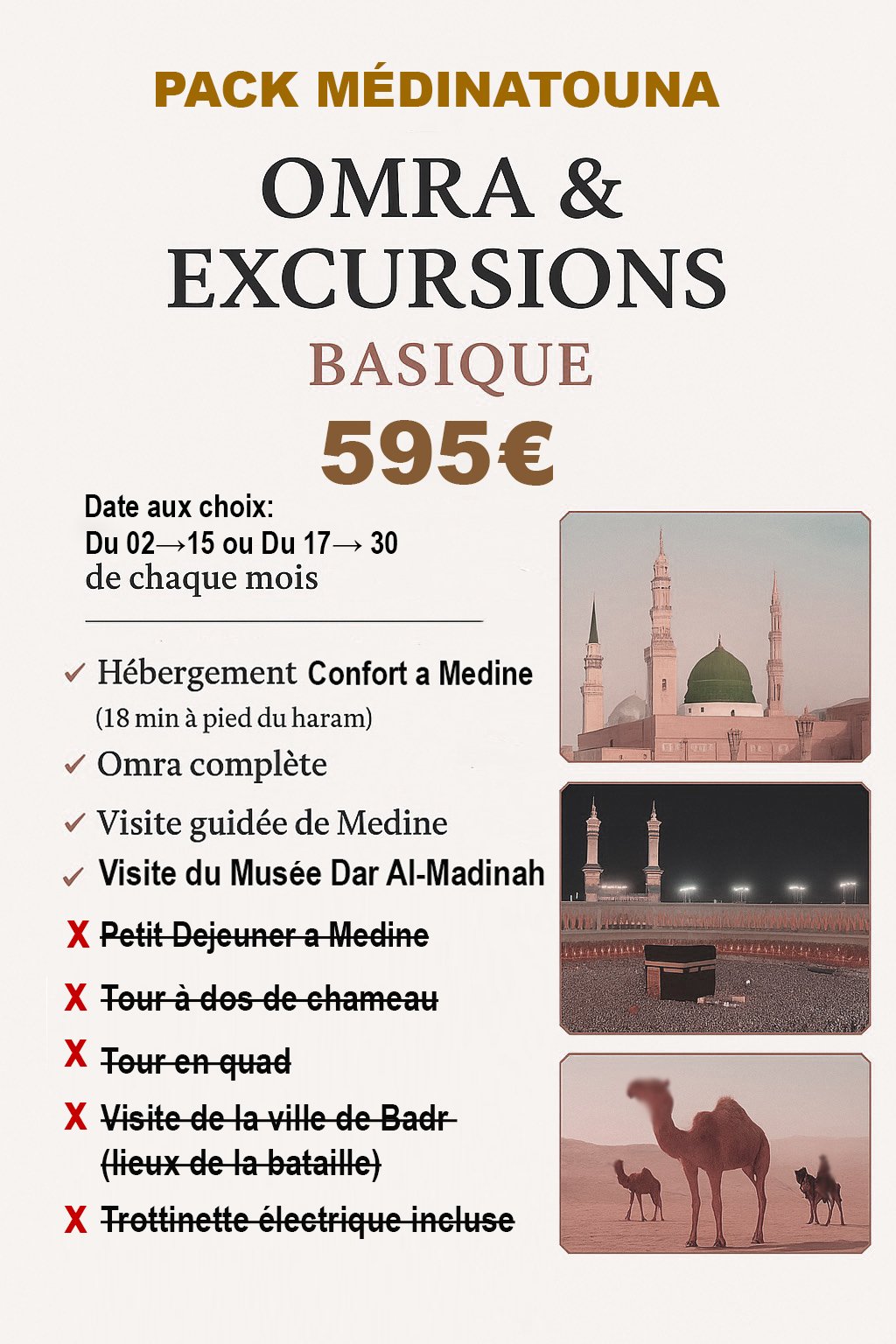 Omra & Excursions Basic